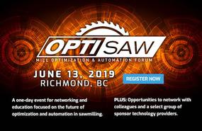 Forum d'optimisation et d'automatisation Optisaw West 2019