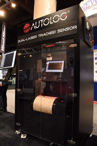 Dual-laser tracheid sensor